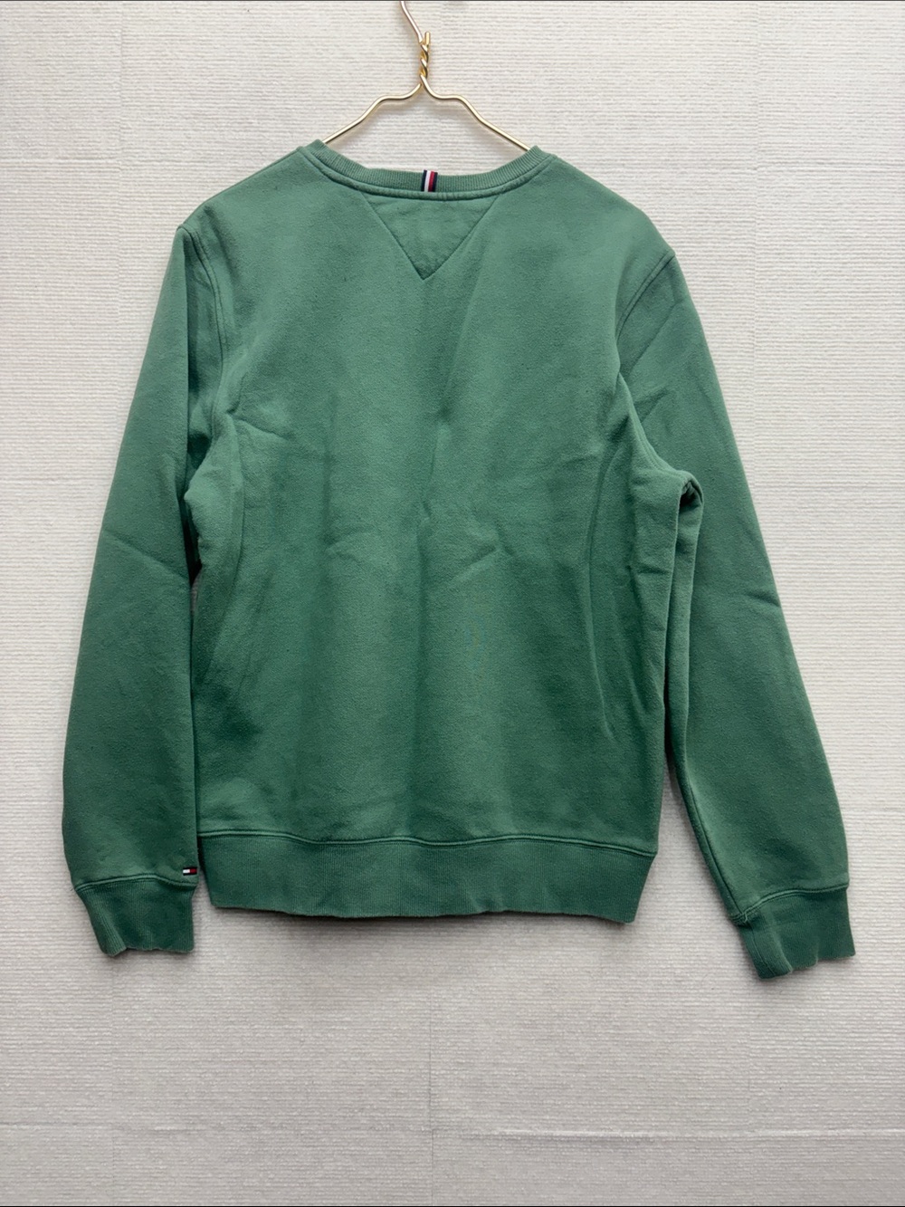 Tommy Hilfiger | medium Sage Green Crewneck Sweatshirt - Picture 4 of 6